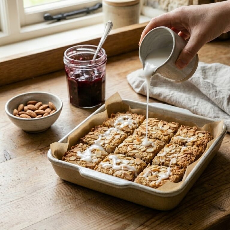 cherry flapjack recipe step 3