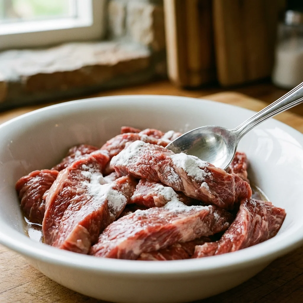 Velveting Beef Baking Soda