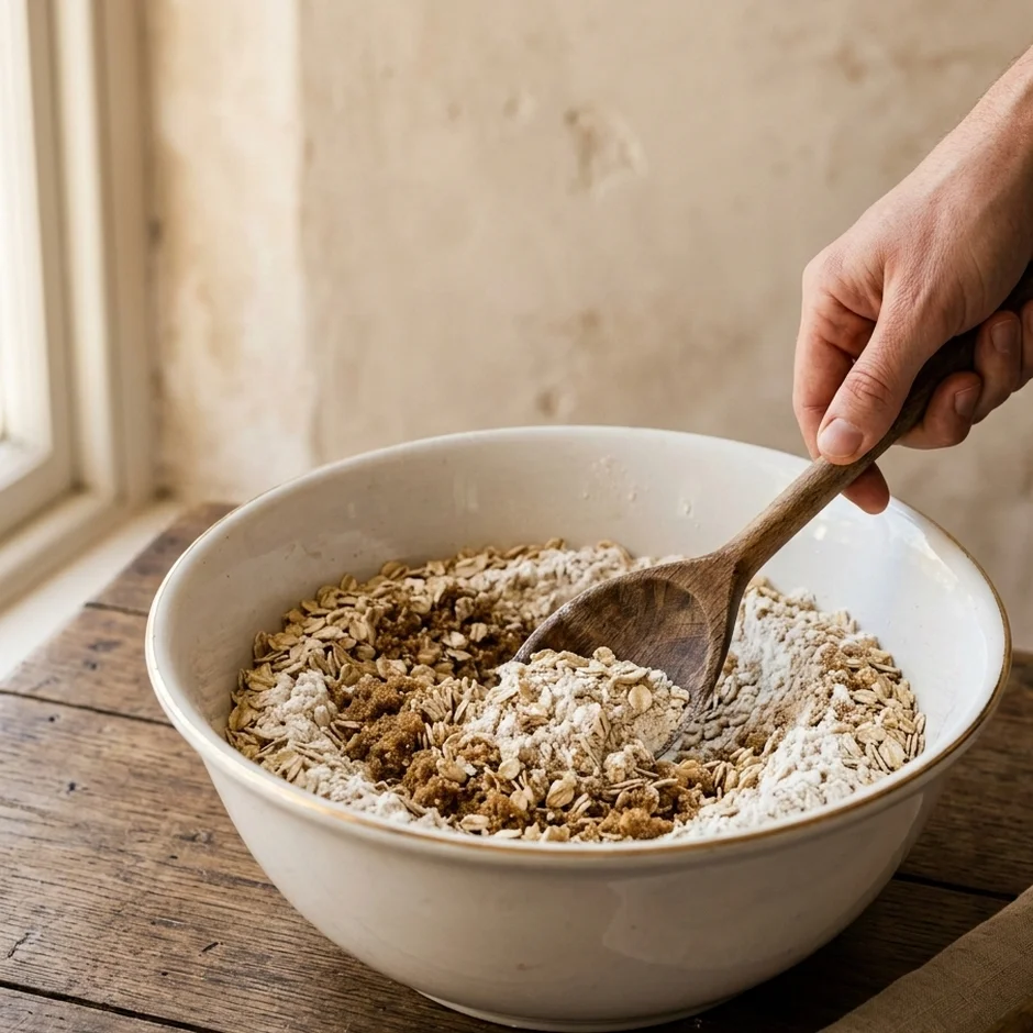 Mixing dry ingredients