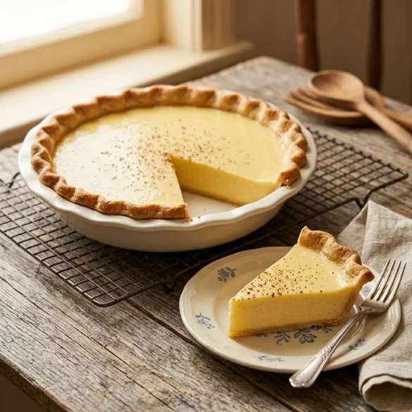 Classic Egg Custard Pie: 1 Stunning & Foolproof Recipe