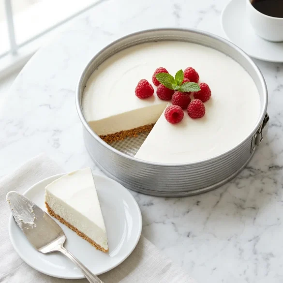 Classic No-Bake Cheesecake